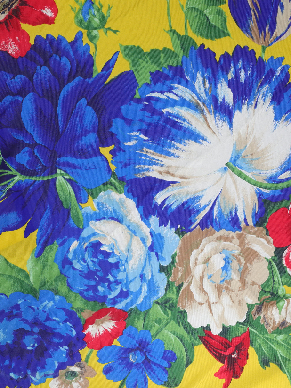 Kenzo Floral Bouquet Print Square Scarf W27526.66  Kenzo 