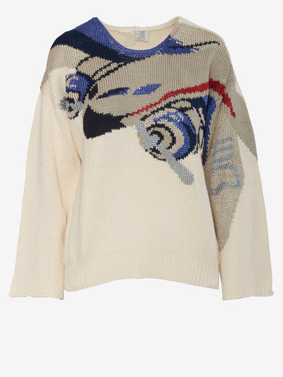 Krizia Chunky Knit Sweater