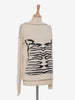 Krizia Zebra Print Sweater