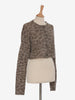 Krizia Leopard print crop cardigan