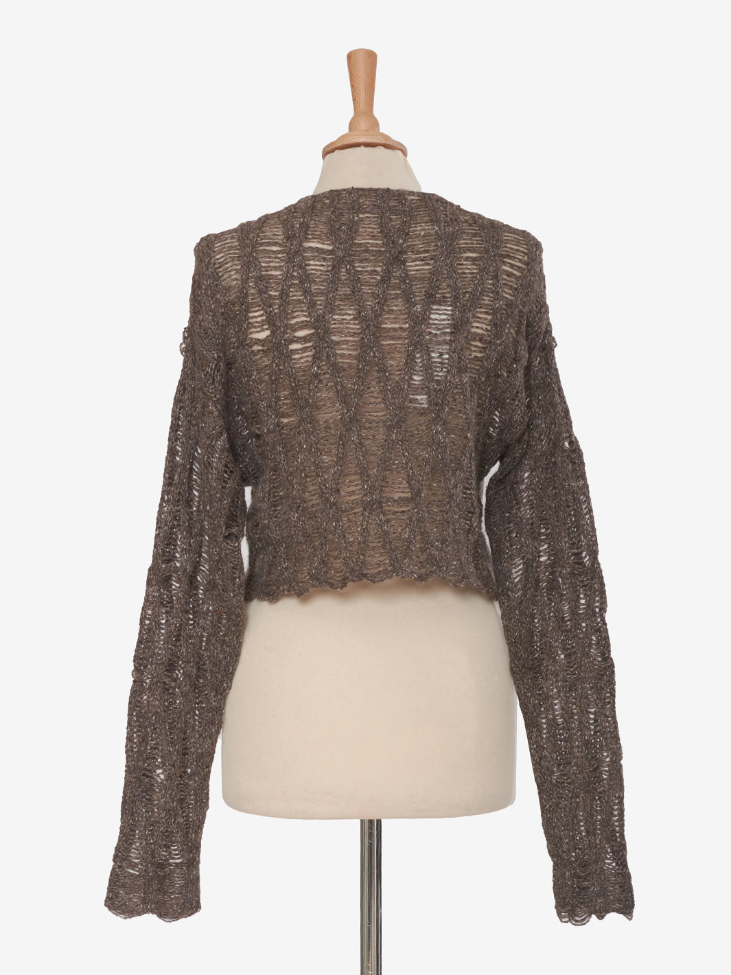 Krizia Brown Wool Sweater