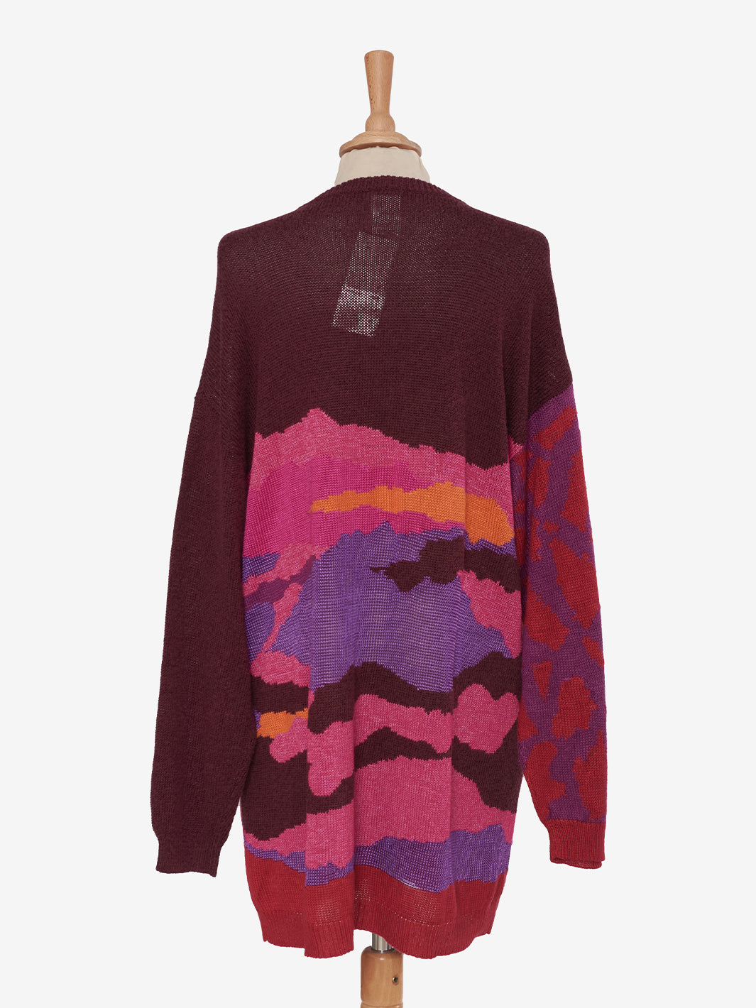 Krizia sweater with giraffe embroidery