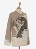 Krizia Hyena Embroidery Sweater