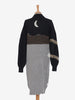 Krizia Wool dress with puma embroidery