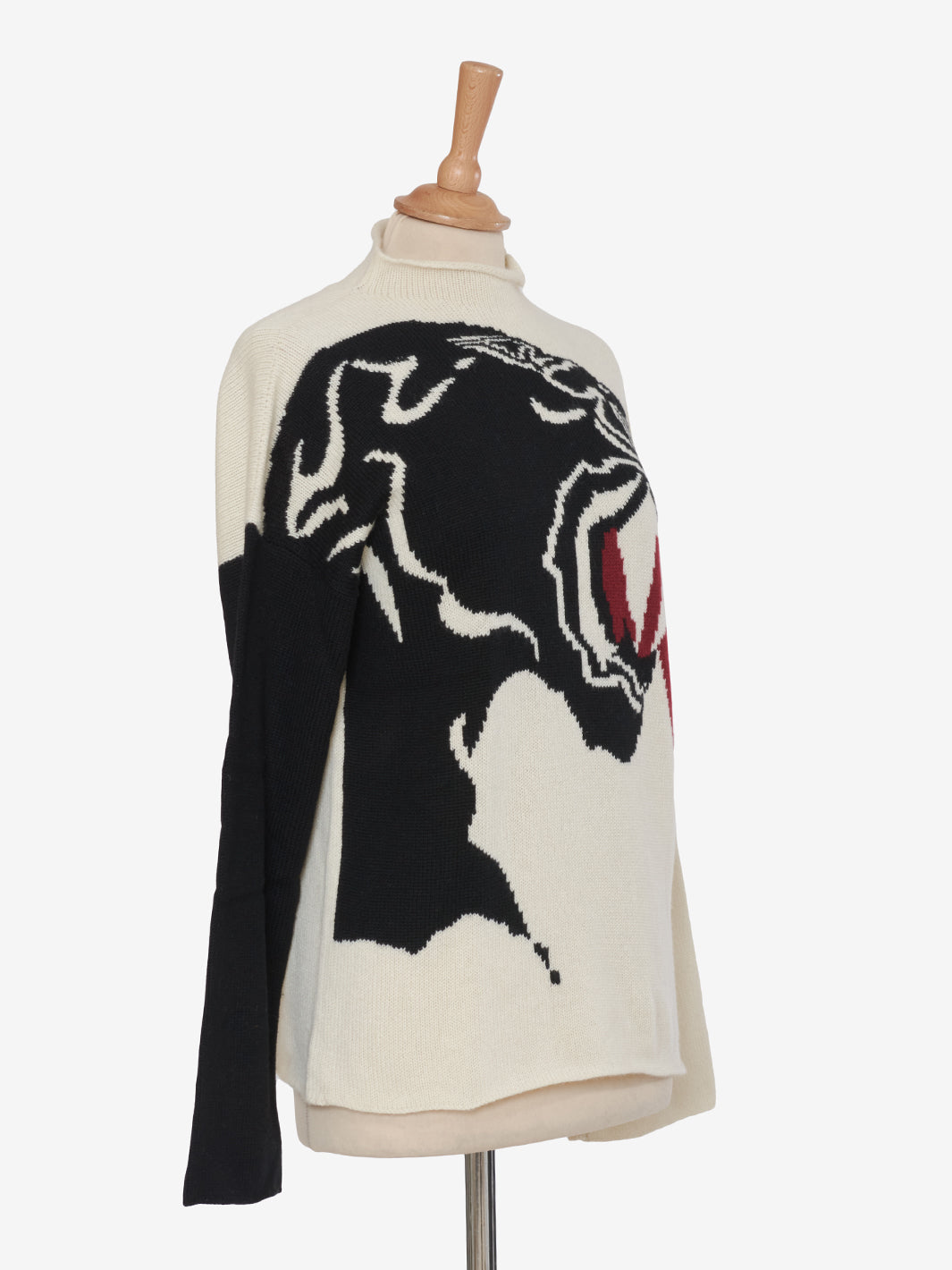 Krizia Tiger Embroidery Sweater