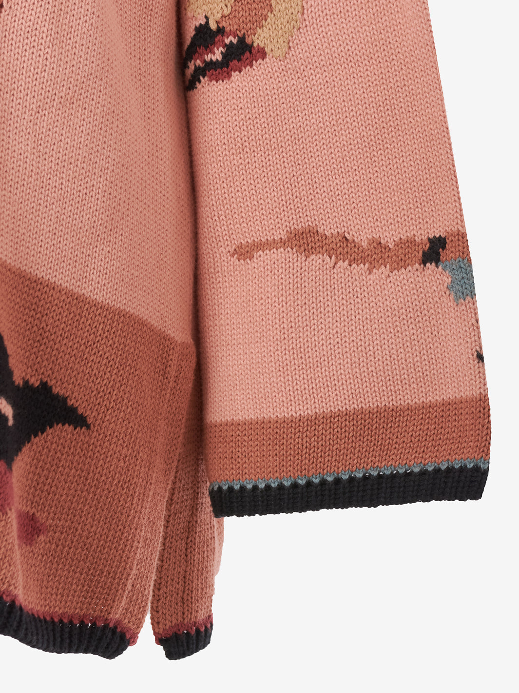 Krizia Abstract print cotton sweater