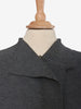 Lanvin gray jacket with ruffles