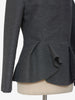 Lanvin gray jacket with ruffles