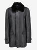 Larusmiani FW15 Deer Leather Bomber Jacket with Fur Collar WCV26.1.1  Larusmiani 