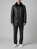 Larusmiani FW15 Deer Leather Bomber Jacket with Fur Collar WCV26.1.1  Larusmiani 