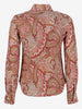 Loro Piana Silk Shirt with Paisley Motif W7426.5  Loro Piana 