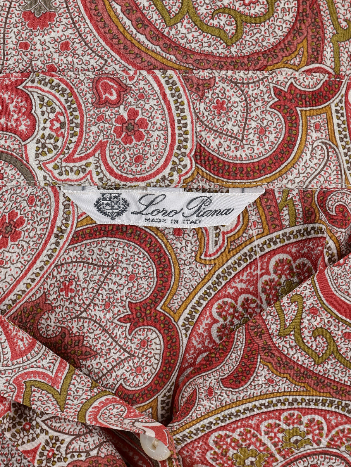 Loro Piana Silk Shirt with Paisley Motif W7426.5  Loro Piana 