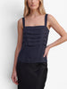 Louis Féraud Blue Silk Polka Dot Camisole Top W191026.14  Louis Feraud 
