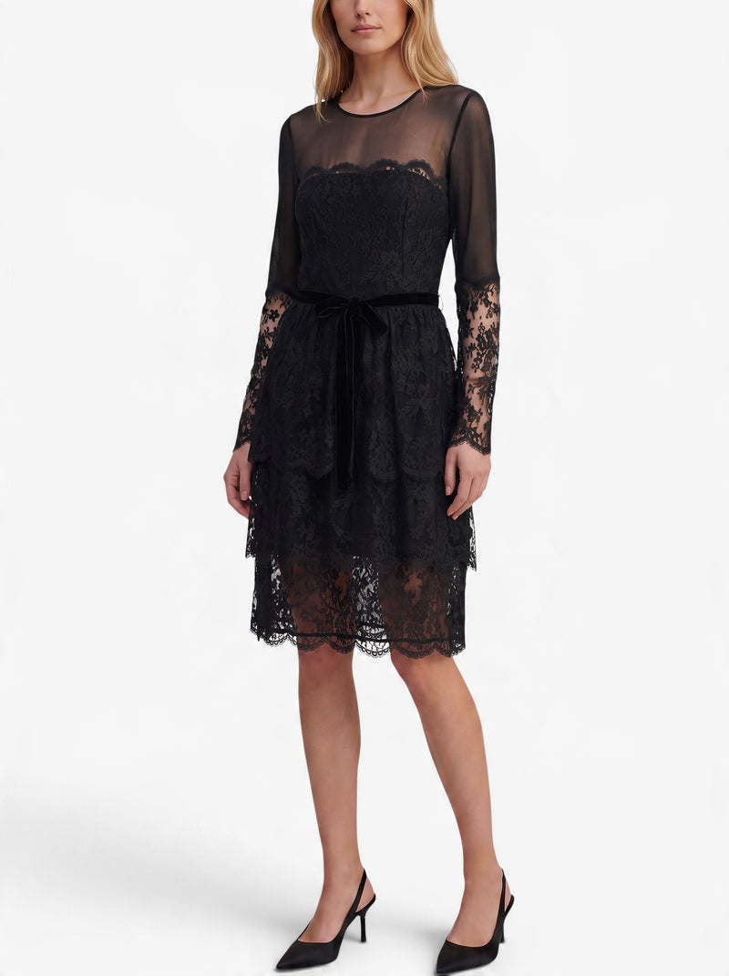 Louis Féraud Lace Midi Dress W191026.26  Louis Feraud 