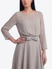 Louis Féraud Layered Midi Dress with Bow Belt W191026.34  Louis Feraud 