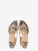 Louis Vuitton Gold Sandals