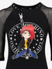 Love Moschino Graphic T-Shirt Dress CVB21.62.6  Love Moschino 