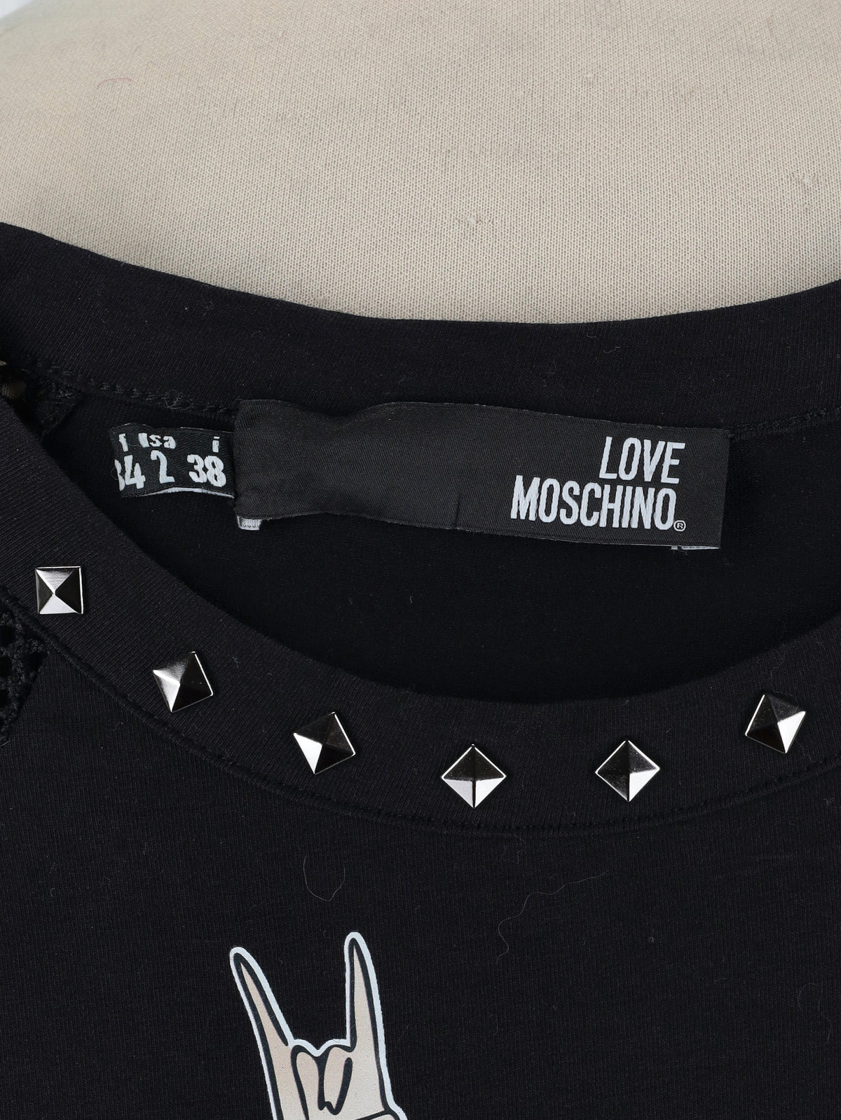 Love Moschino Graphic T-Shirt Dress CVB21.62.6  Love Moschino 