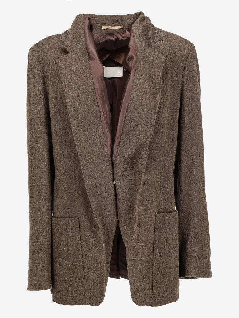 Maison Margiela Wool Blazer Jacket with Reworked Collar Detail B2410.2  Maison Margiela 