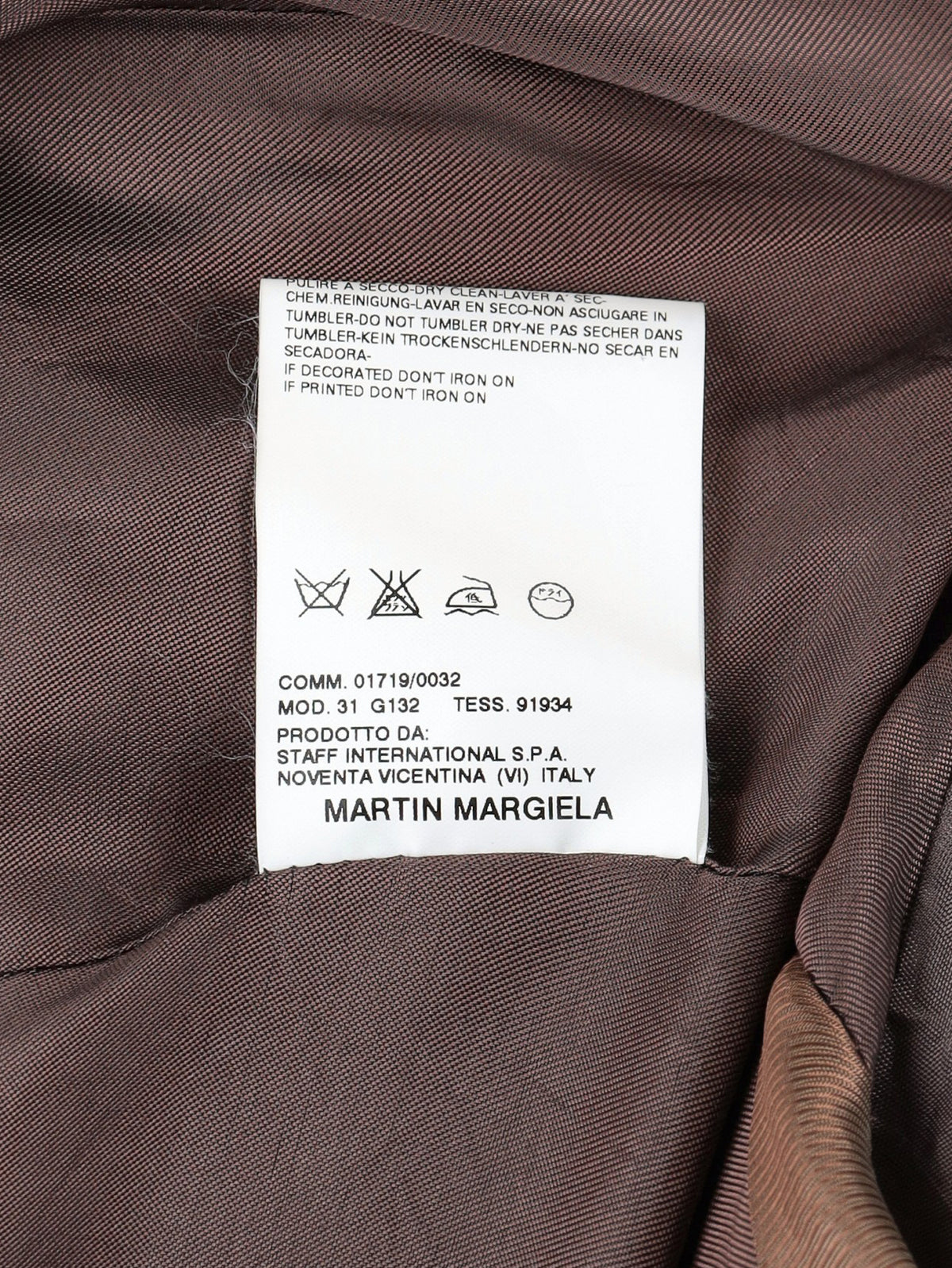 Maison Margiela Wool Blazer Jacket with Reworked Collar Detail B2410.2  Maison Margiela 