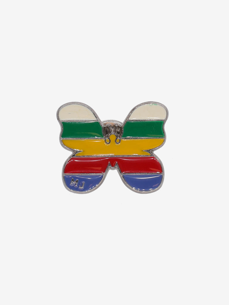 Marc Jacobs Multicolour Striped Butterfly Brooch W191026.37  Marc Jacobs 