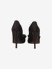 Marc Jacobs Black Satin Bow Mules W2926.49  Marc Jacobs 