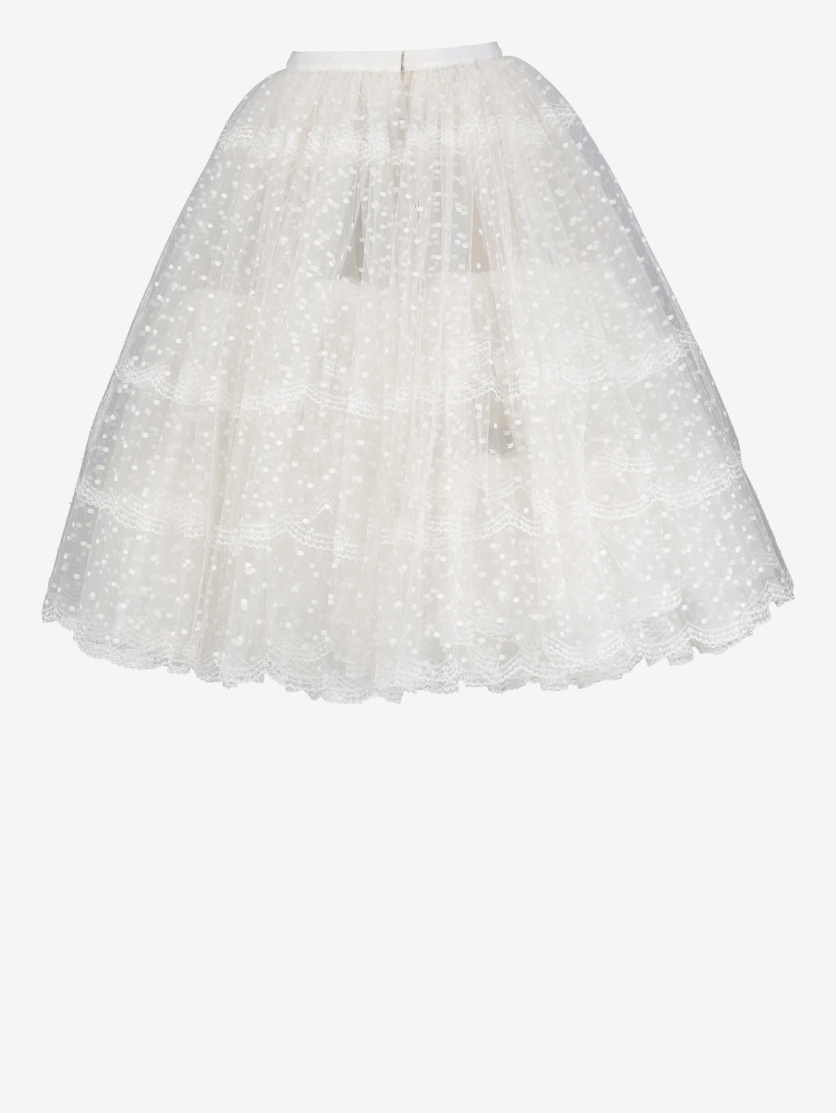 Vintage White Tulle Petticoat Skirt W5102026.6  Marco gabrielli 
