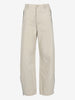 MM6 Maison Margiela Light Grey Cotton Trousers W051026.4  Margiela 
