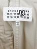 MM6 Maison Margiela Light Grey Cotton Trousers W051026.4  Margiela 