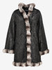 Mario Borsato Textured Coat with Faux Fur Inserts CVM26.6.32  Mario Borsato 