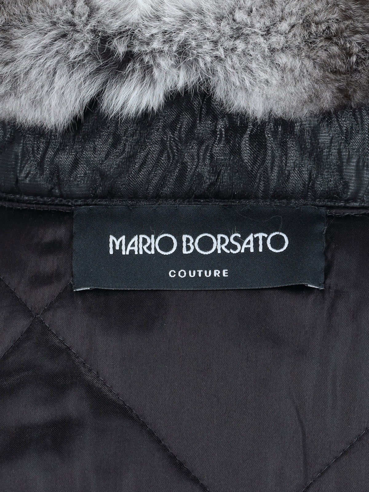 Mario Borsato Textured Coat with Faux Fur Inserts CVM26.6.32  Mario Borsato 