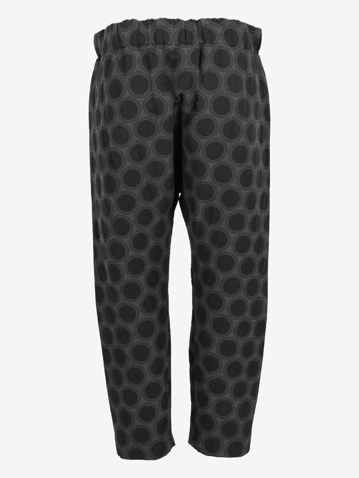 Marni Cotton Trousers with Circle Pattern MR040625.21  Marni 
