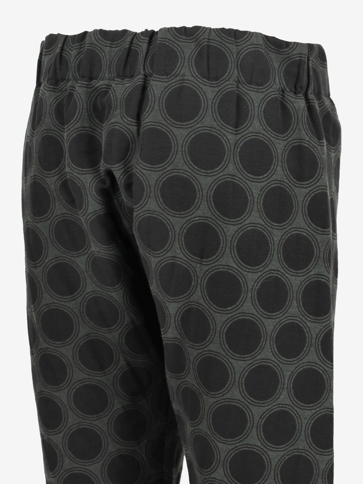 Marni Cotton Trousers with Circle Pattern MR040625.21  Marni 