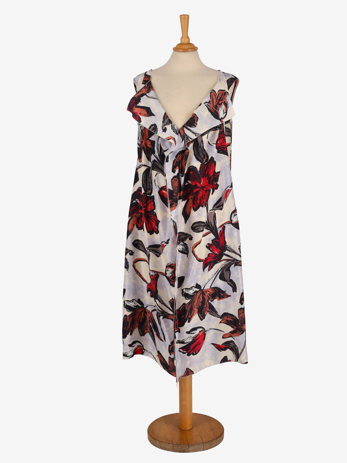 Marni Patterned Silk Dress - 00s