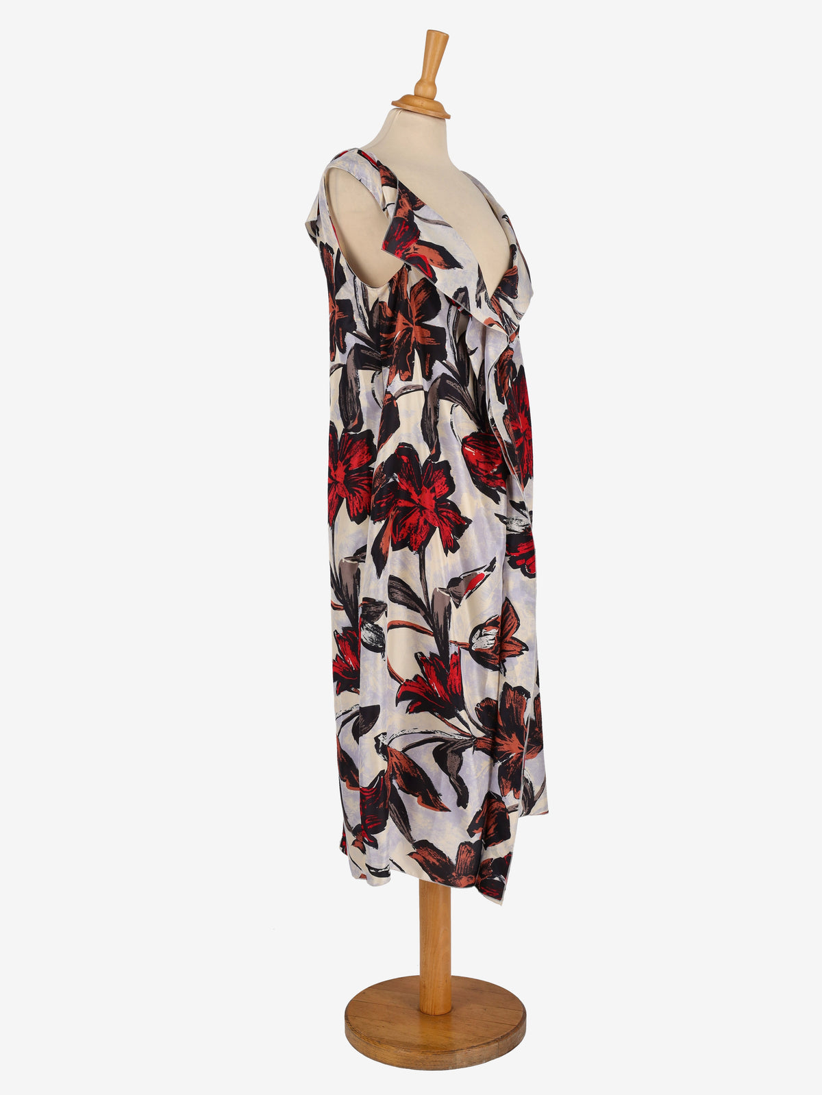 Marni Patterned Silk Dress - 00s