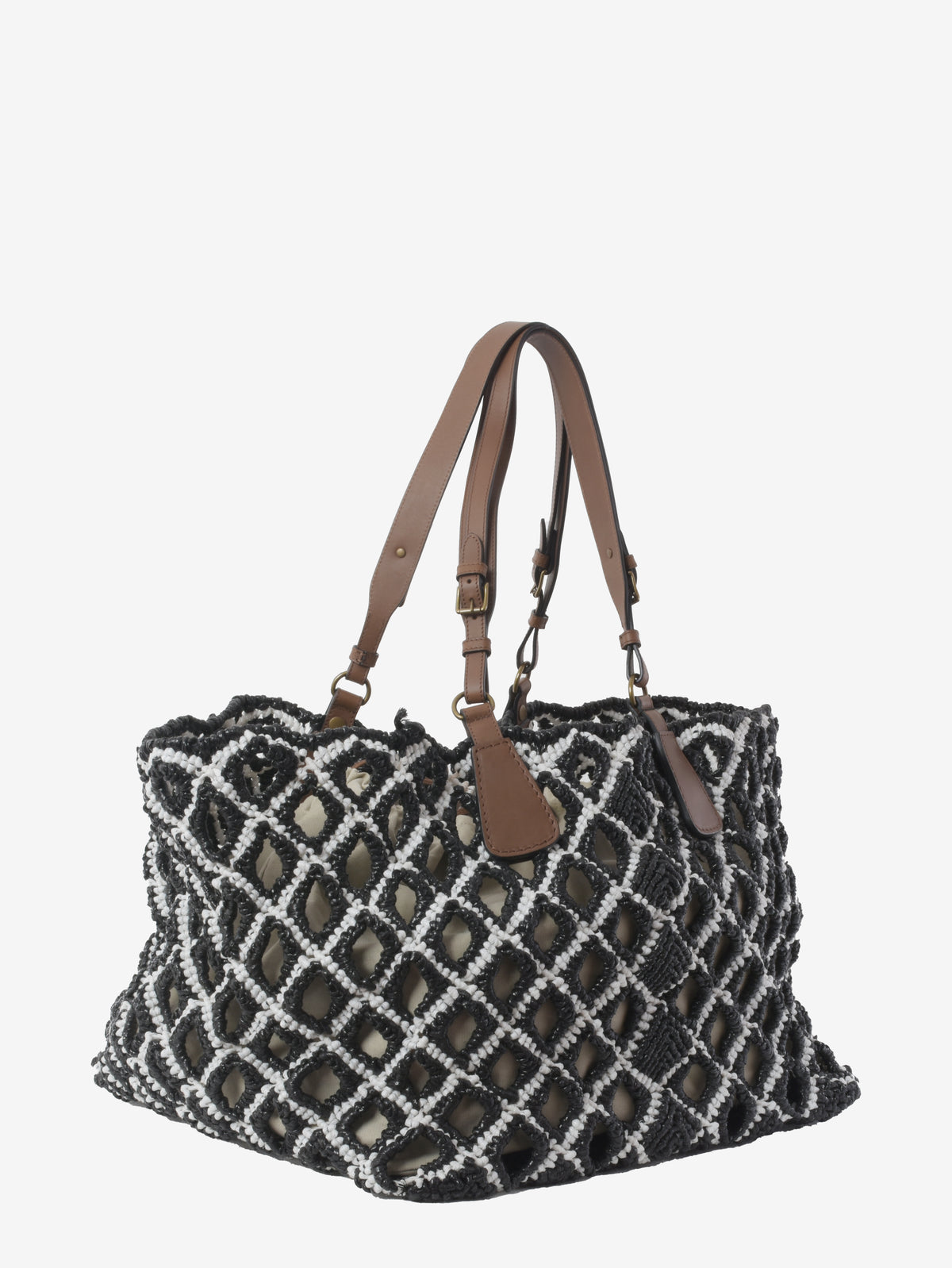 Marni Maxi Woven Tote Bag