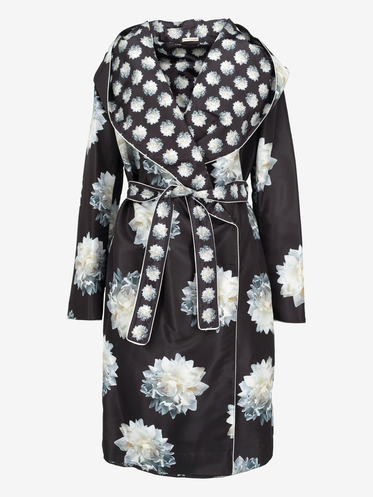 Max Mara Reversible Floral Belted Coat CVM26.6.146  Max Mara 