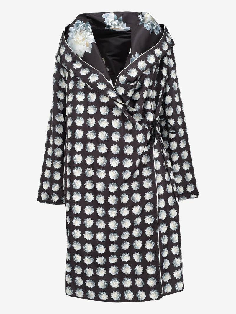 Max Mara Reversible Floral Belted Coat CVM26.6.146  Max Mara 