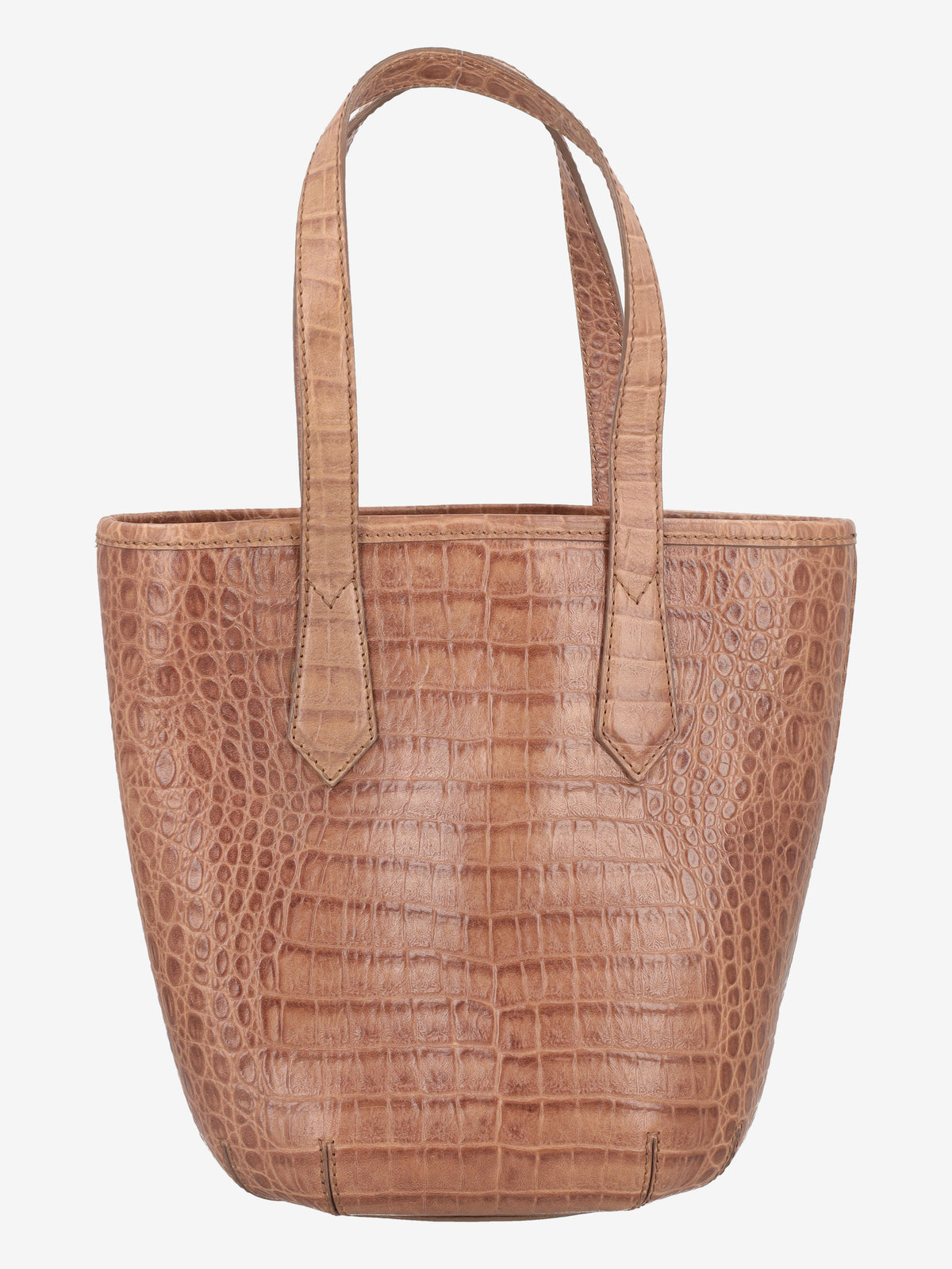 Max Mara Crocodile-Effect Leather Bucket Bag W7926.9  Max Mara 