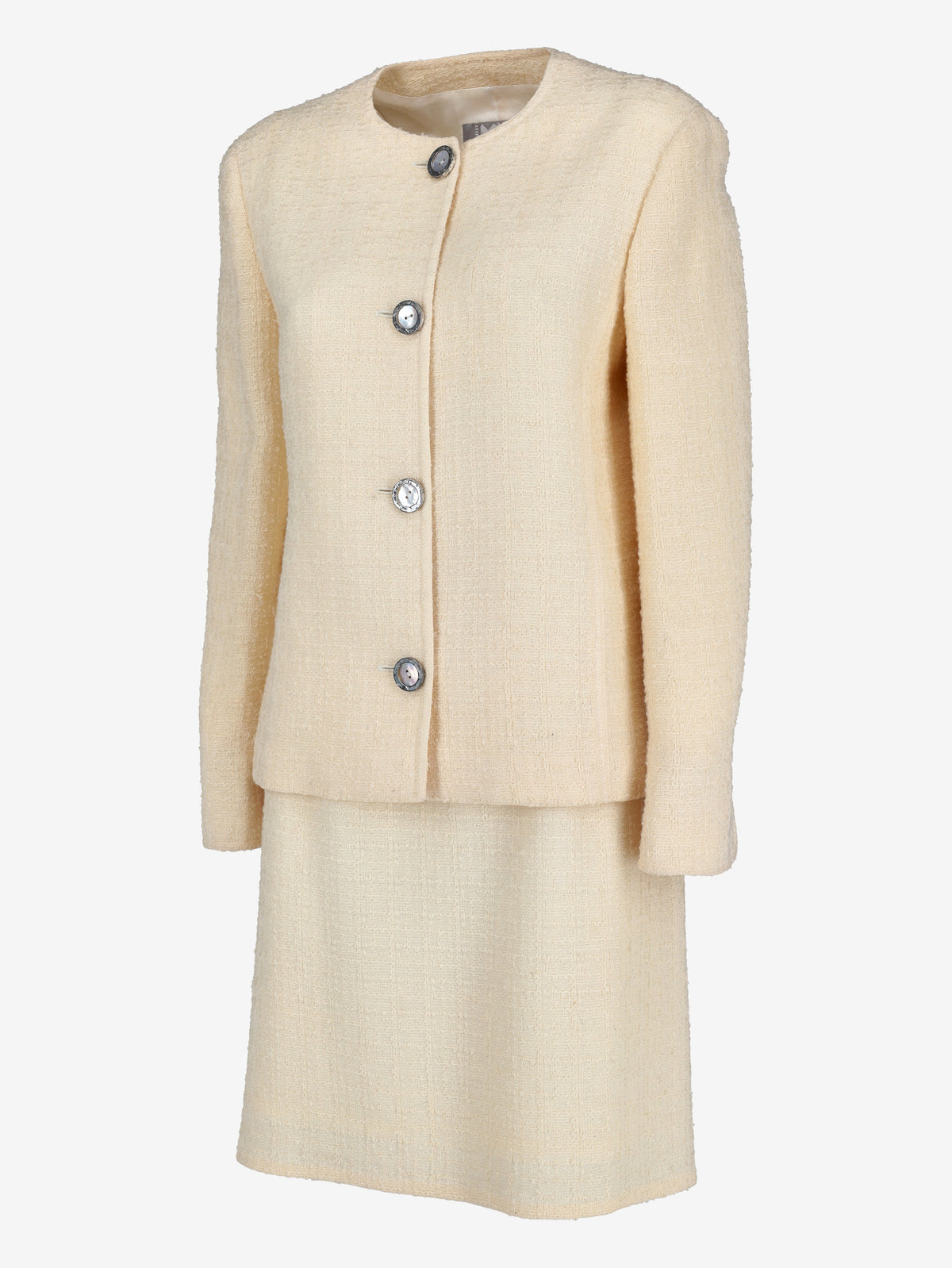 Mila Schön Textured Wool Skirt Suit BR4025.1  Mila Schon 