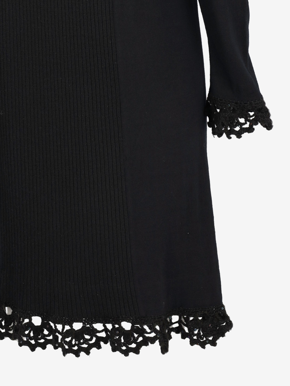 Missoni Wool Knitted Midi Dress with Crochet Details BR13224.2  Missoni 