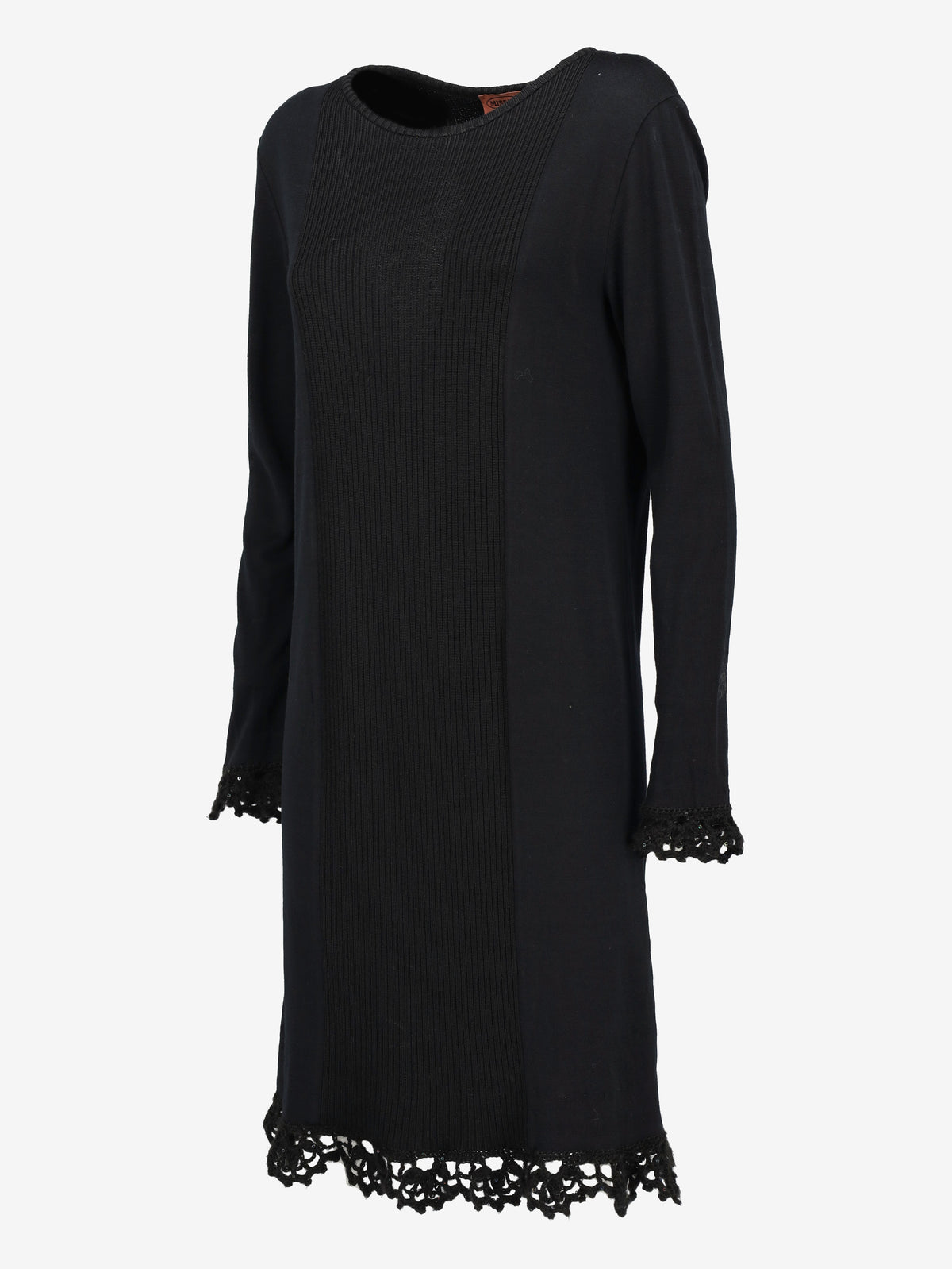Missoni Wool Knitted Midi Dress with Crochet Details BR13224.2  Missoni 