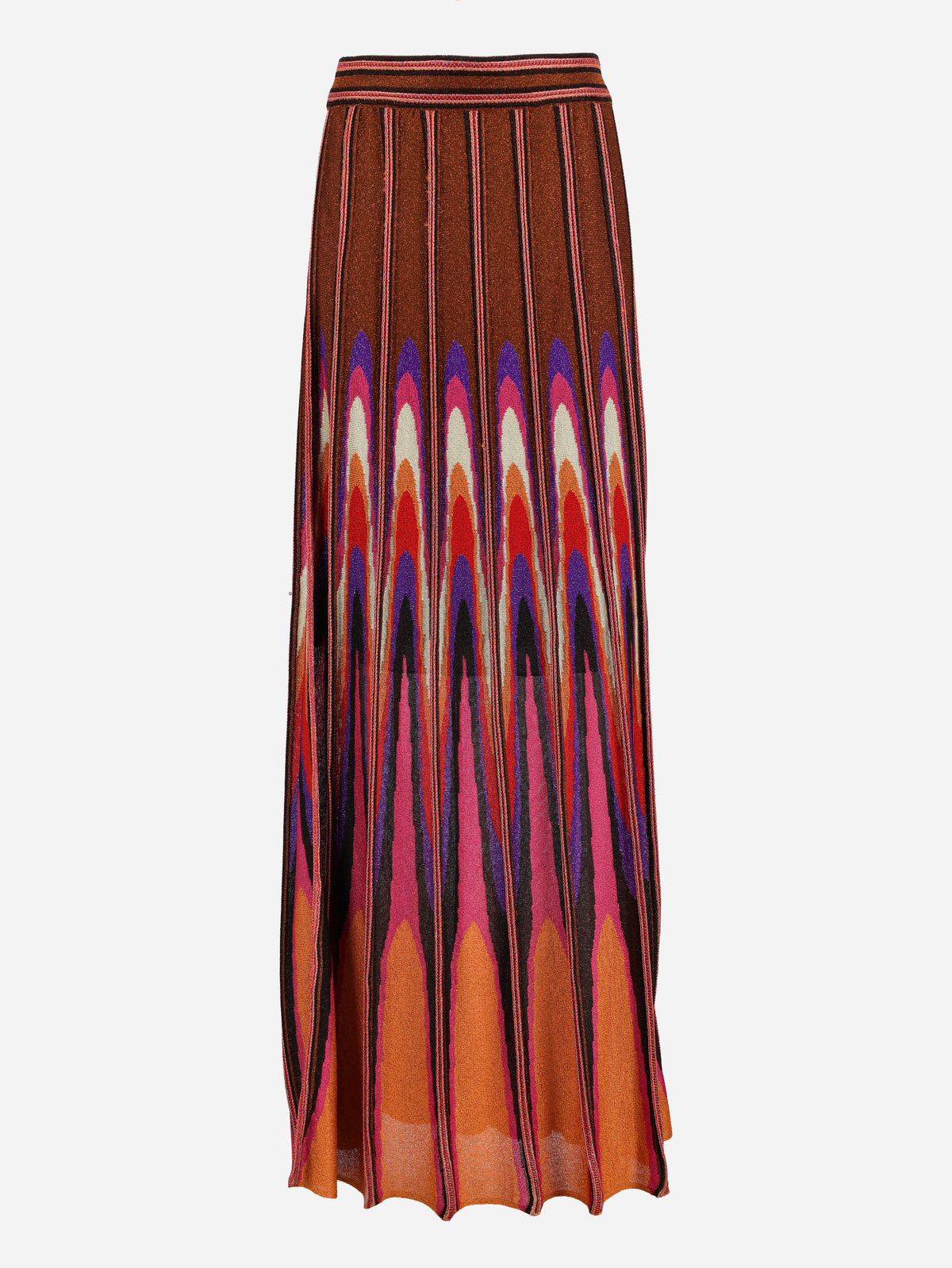 Missoni Maxi Skirt With Scarf - 90s