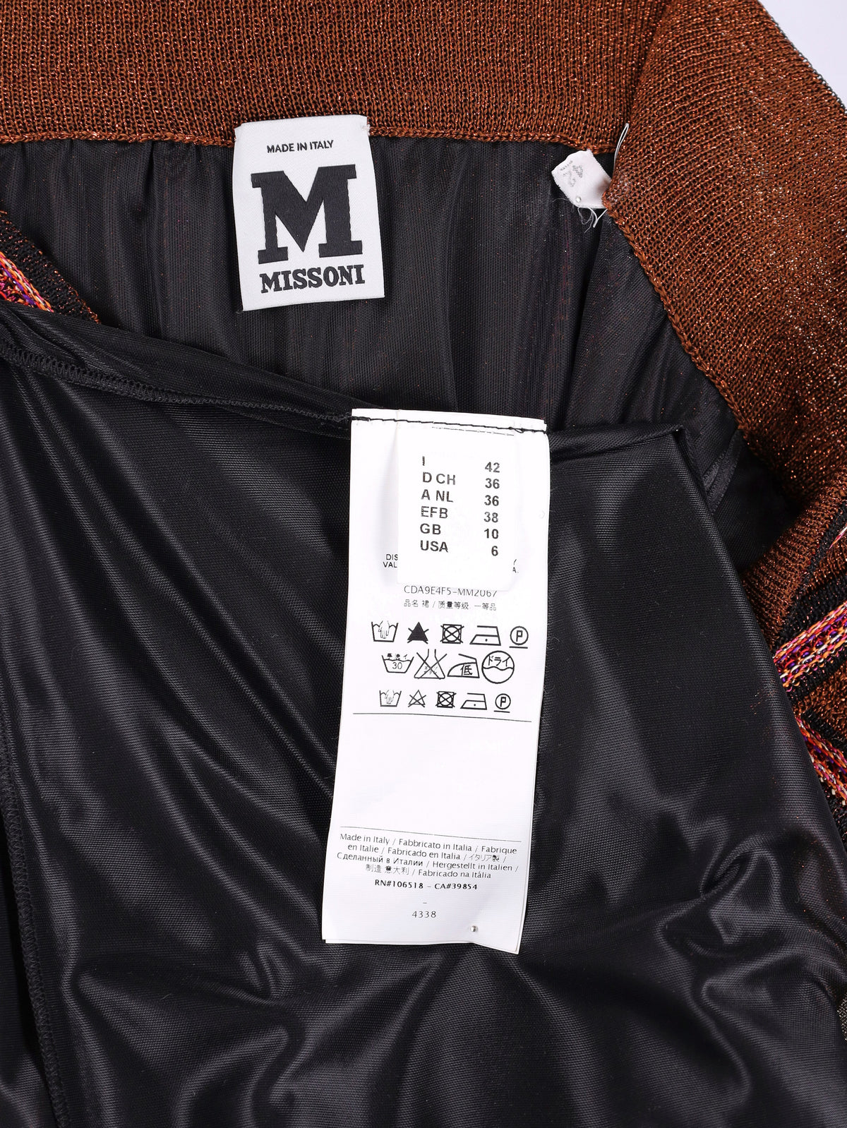 Missoni 配围巾长裙 - 90 年代风格