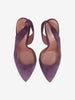 Miu Miu Purple Suede Pointed-Toe Heels W2926.48  Miu Miu 