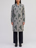 Moncler Floral Cotton Long Coat CVM26.22.24  Moncler 