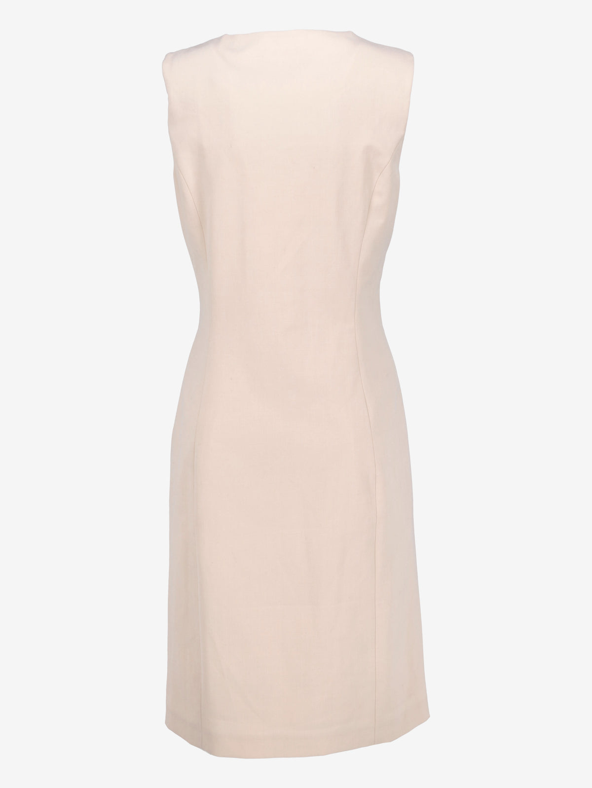 Love Moschino Vintage Beige Wool-Blend Midi Dress W191026.12  Moschino 
