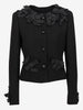 Moschino Cheap and Chic Black Bow-Detail Blazer W191026.19  Moschino 