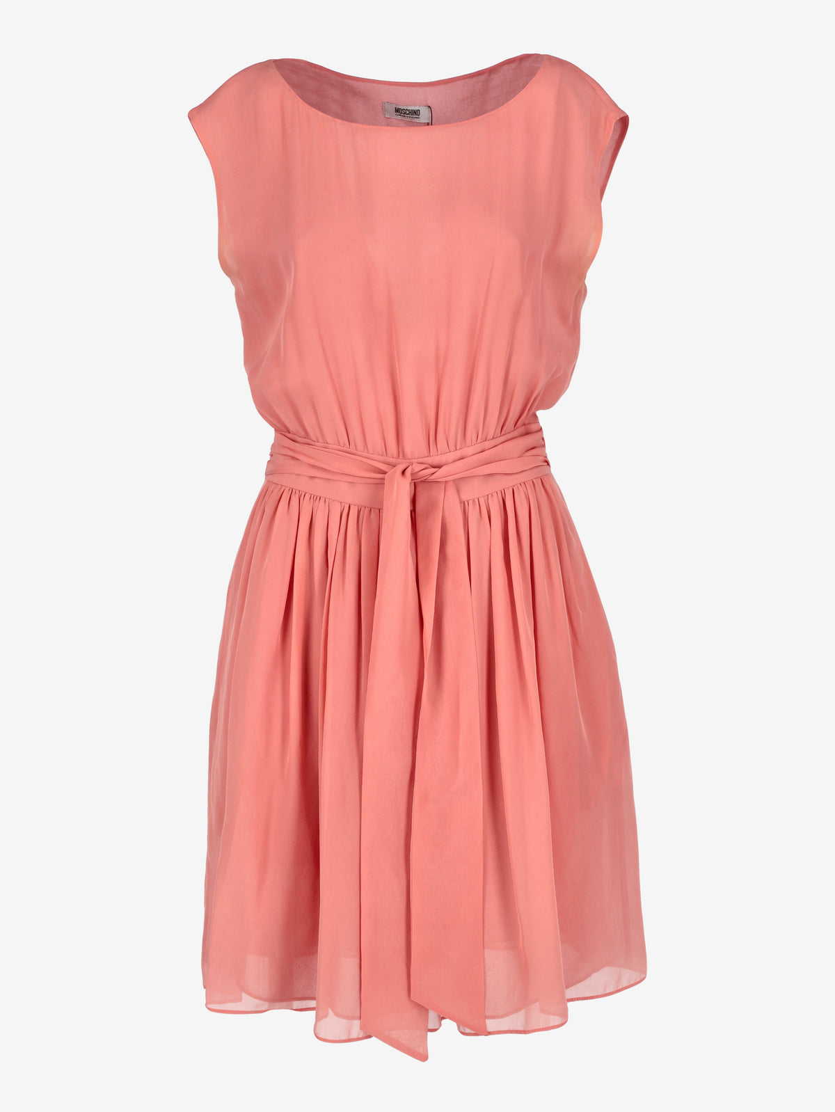 Moschino Cheap and Chic Pink Midi Dress with Bow Detail W191026.22  Moschino 