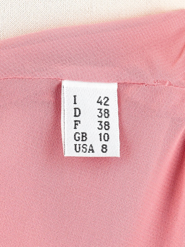 Moschino Cheap and Chic Pink Midi Dress with Bow Detail W191026.22  Moschino 